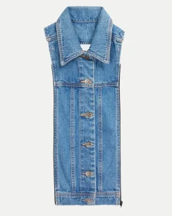 Denim Slate Dickey>Veronica Beard Hot