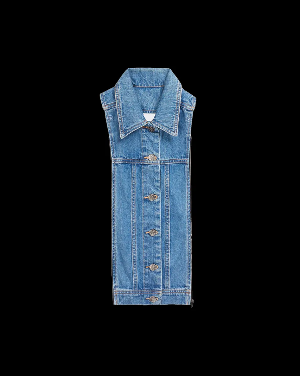 Denim Slate Dickey>Veronica Beard Hot