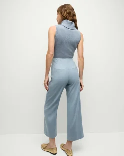 Dova Pant in Heather Smoke Blue><noscript><img width=