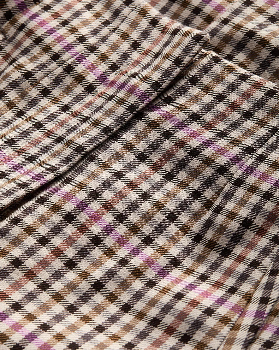 Dova Pant in Oat Multi>Veronica Beard New