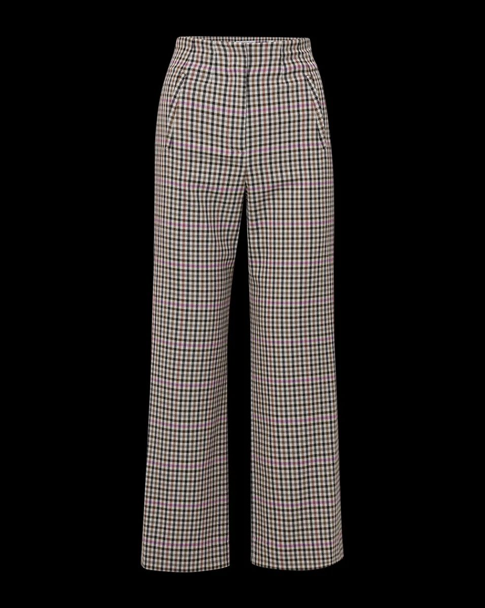 Dova Pant in Oat Multi>Veronica Beard New