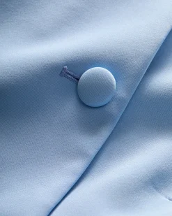 Drexley Cropped Vest in Blue Sky><noscript><img width=