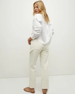 Dylan Cuffed Cargo Straight-Leg Jean in><noscript><img width=