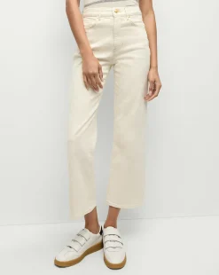 Dylan Straight-Leg Jean in>Veronica Beard Hot