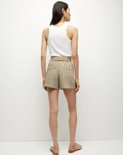 Elbe Pinstripe A-Line Short><noscript><img width=