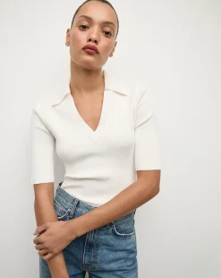 Emily Polo Shirt in>Veronica Beard