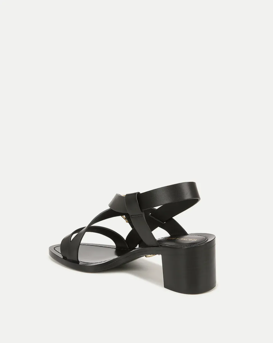 Etta Leather Sandal in>Veronica Beard New