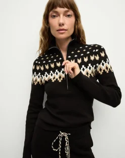 Fairbanks Blanche Knit Turtleneck in>Veronica Beard Discount