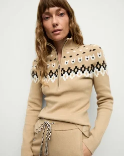 Fairbanks Blanche Knit Turtleneck in>Veronica Beard Best