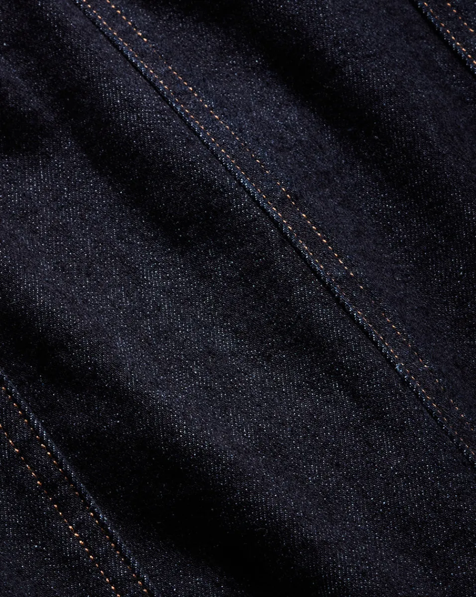 Fiona Maxi Denim Skirt in Dark Wash>Veronica Beard Outlet