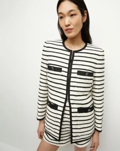 Foster Striped Dickey Jacket in><noscript><img width=