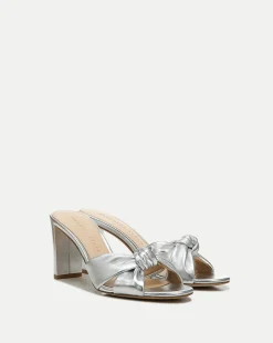Ganita Knot-Front Sandal>Veronica Beard New