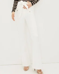 Giselle Skinny-Flare Jeans>Veronica Beard Sale