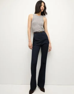 Gracie Belted Denim Pant in Dark Wash><noscript><img width=