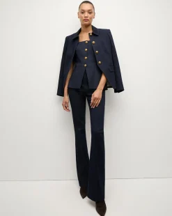 Gracie Belted Denim Pant in Dark Wash><noscript><img width=