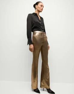 Gracie Pant in Vintage Gold x Poppy Delevingne><noscript><img width=