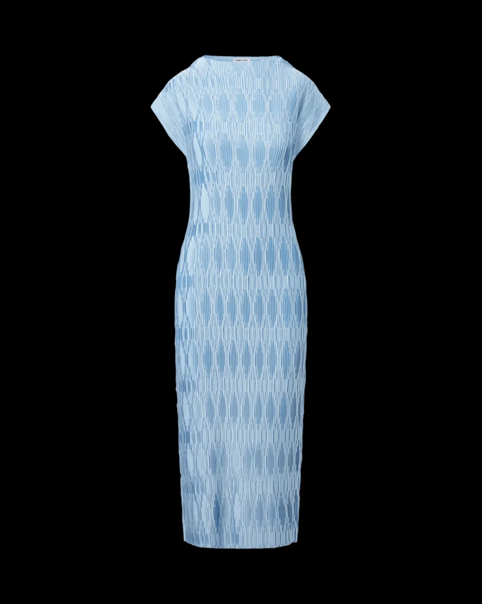 Gramercy Pleated Dress in Blue Sky>Veronica Beard Hot