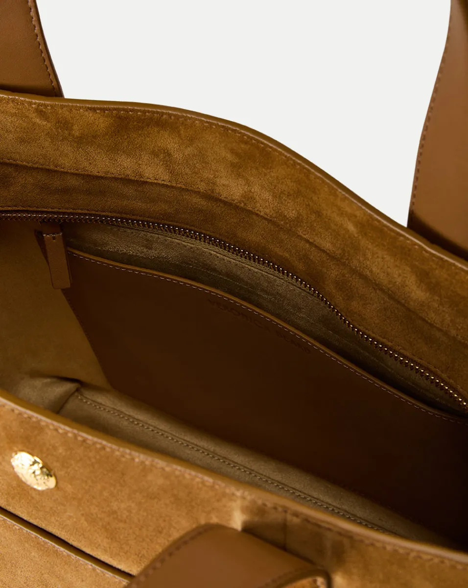 Grand Suede Goody Bag in>Veronica Beard Best