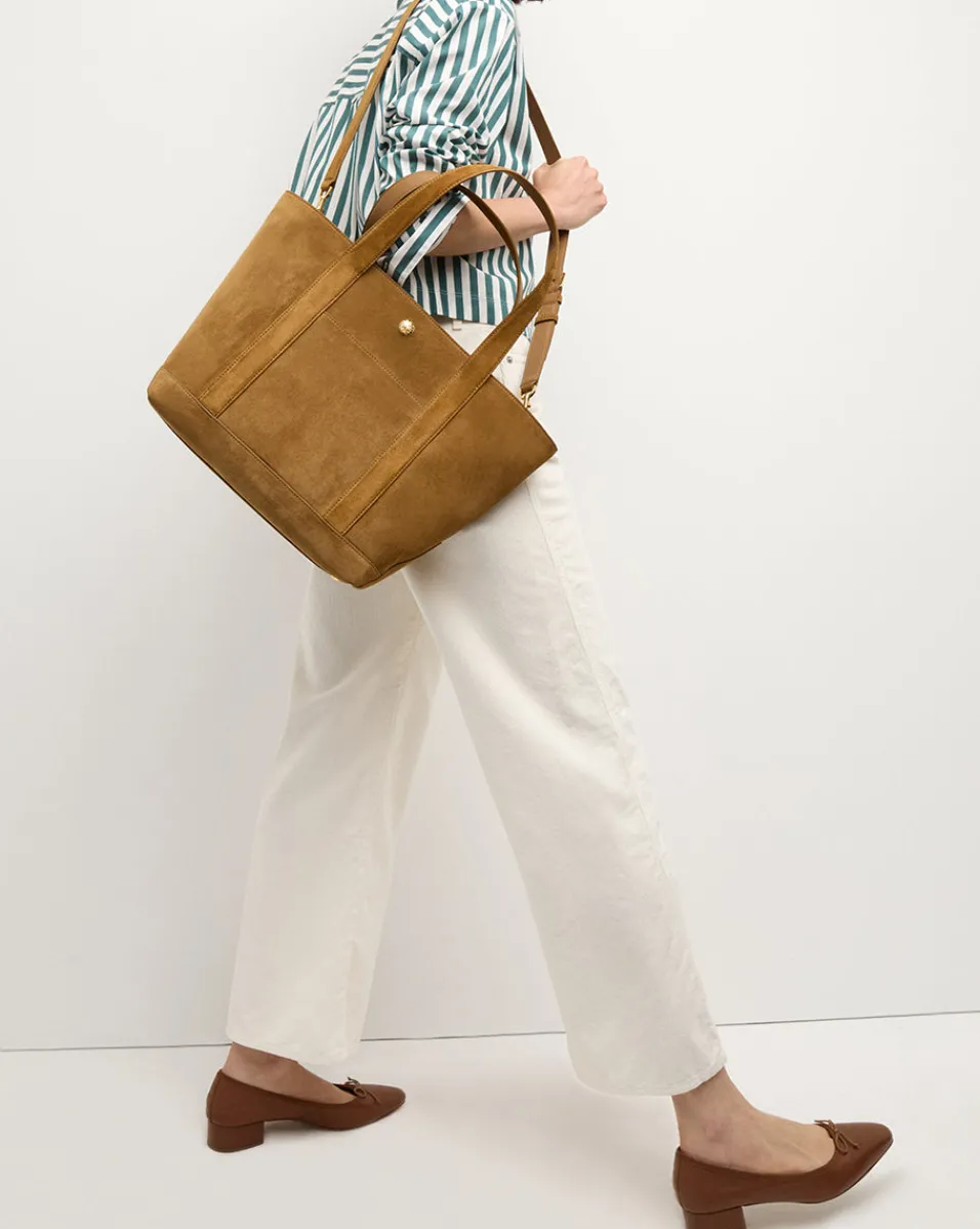 Grand Suede Goody Bag in>Veronica Beard Best