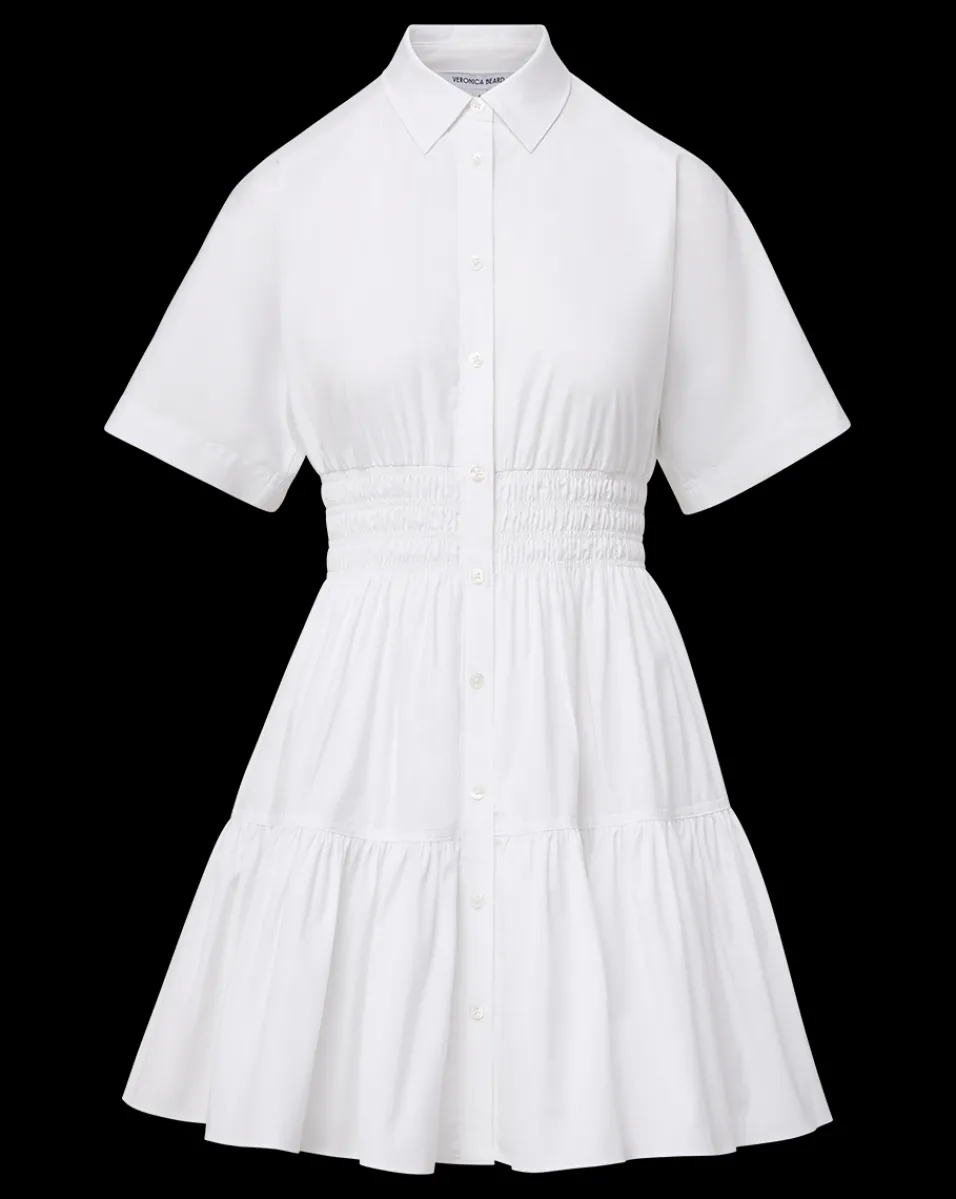 Greta Cotton-Poplin Shirtdress in>Veronica Beard Best