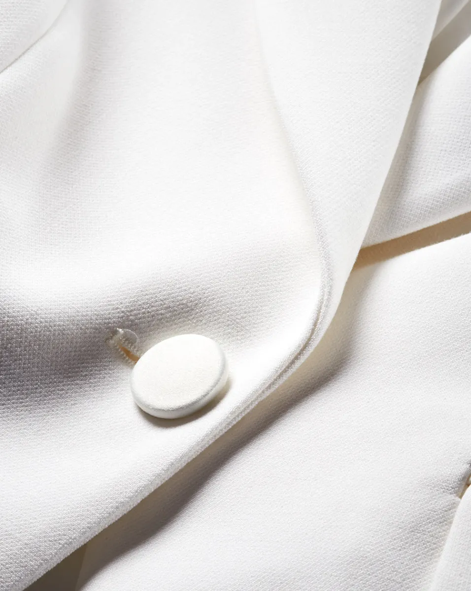 Hosanna Dickey Jacket in White>Veronica Beard Best