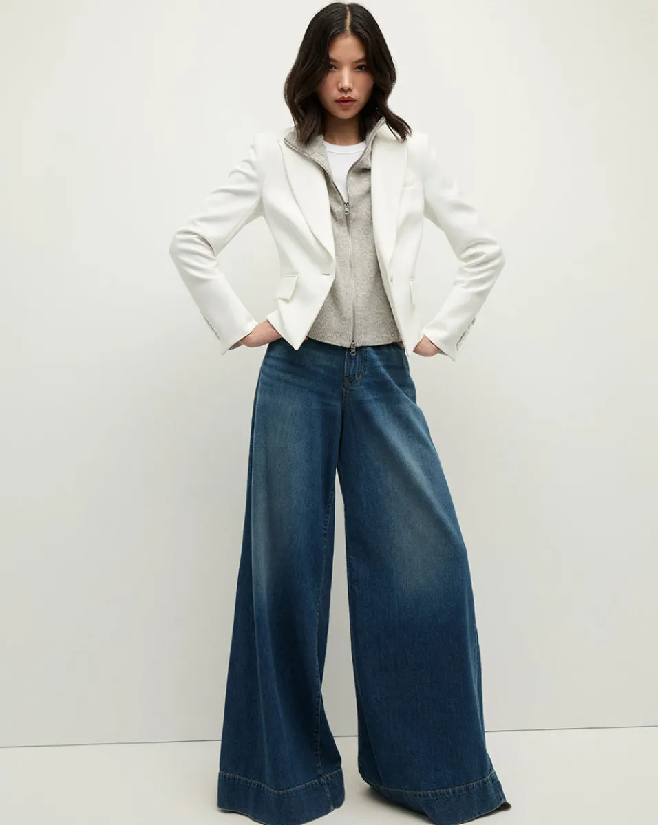 Hosanna Dickey Jacket in White>Veronica Beard Best