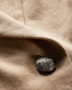 Hosanna Khaki Linen Dickey Jacket><noscript><img width=