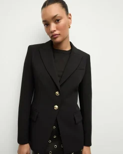 Izara Dickey Jacket in | Blazer>Veronica Beard Hot