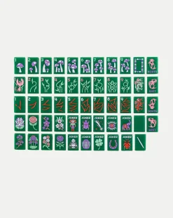 Green Mahjong Tiles | The Lucky Line in>Veronica Beard Outlet