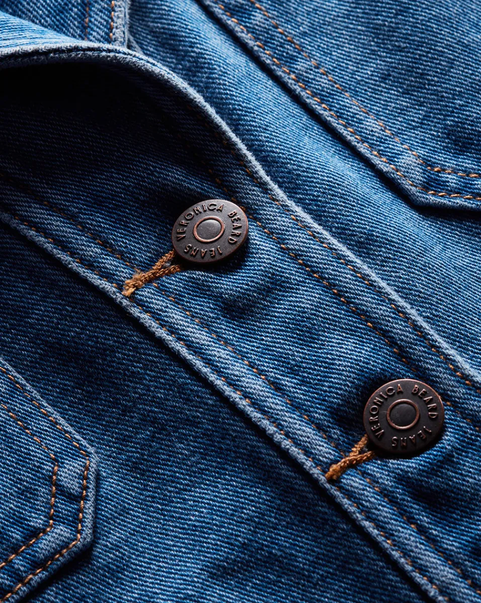 Jax Denim Shirtdress in Light Cornflower>Veronica Beard New