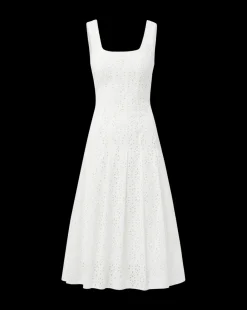 Jolie Cotton Eyelet Dress in><noscript><img width=