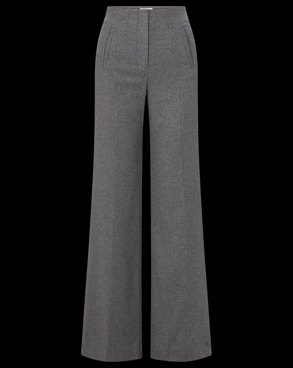 Jude Pant in Heather Grey>Veronica Beard Hot