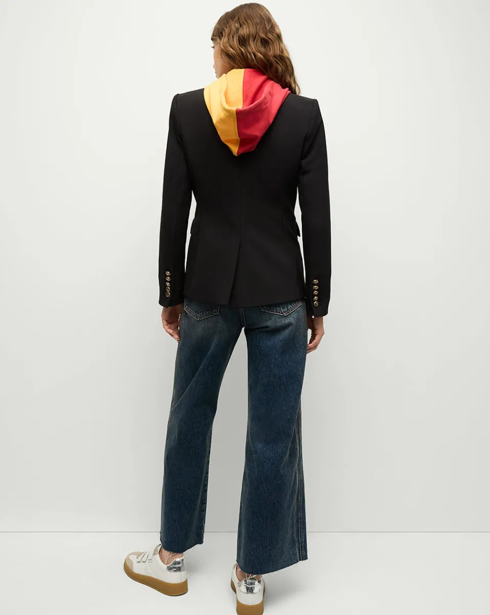 Kansas City Chiefs Dickey Jacket in Black/Gold>Veronica Beard