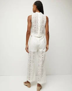 Kehlani Floral Lace Wide-Leg Pant><noscript><img width=