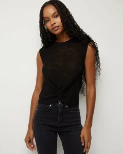 Kellen Twist-Front Sweater>Veronica Beard Best