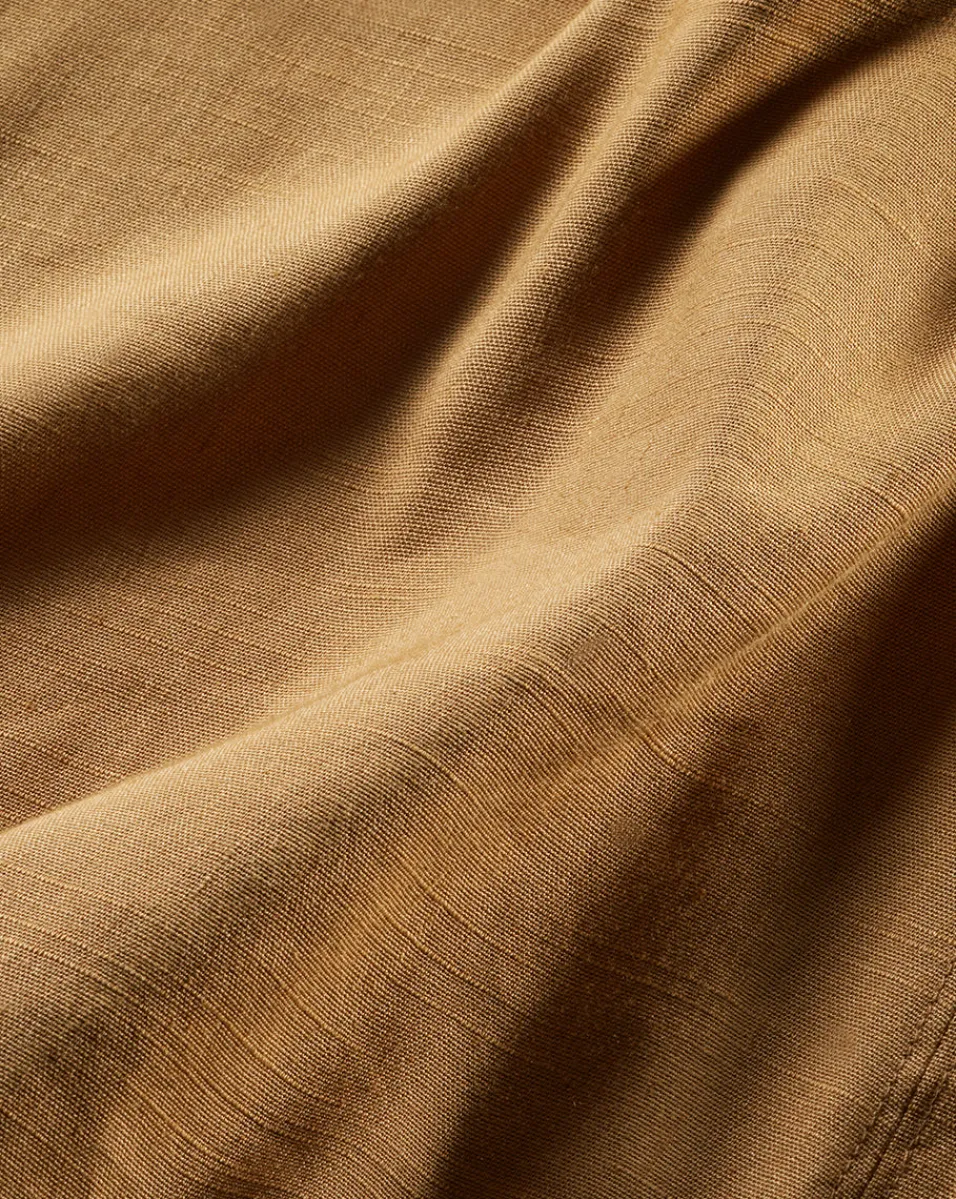 Khaki Linen A-Line Skirt>Veronica Beard Online