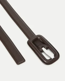 Lavanda Belt in Chocolate Brown><noscript><img width=