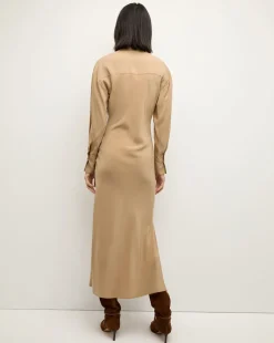 Liberty Maxi Dress in Beige><noscript><img width=