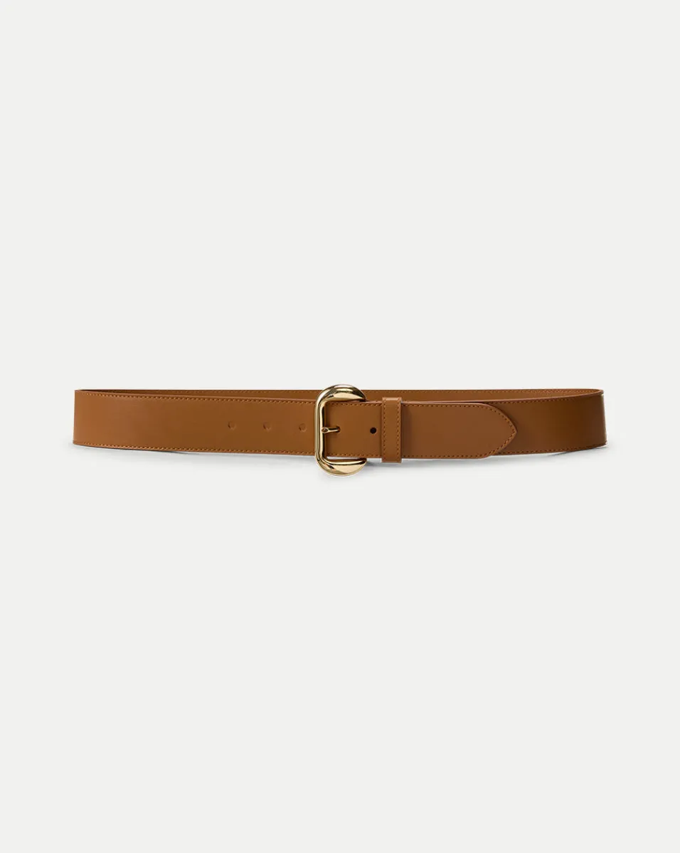 Lidia Leather Belt in>Veronica Beard Clearance