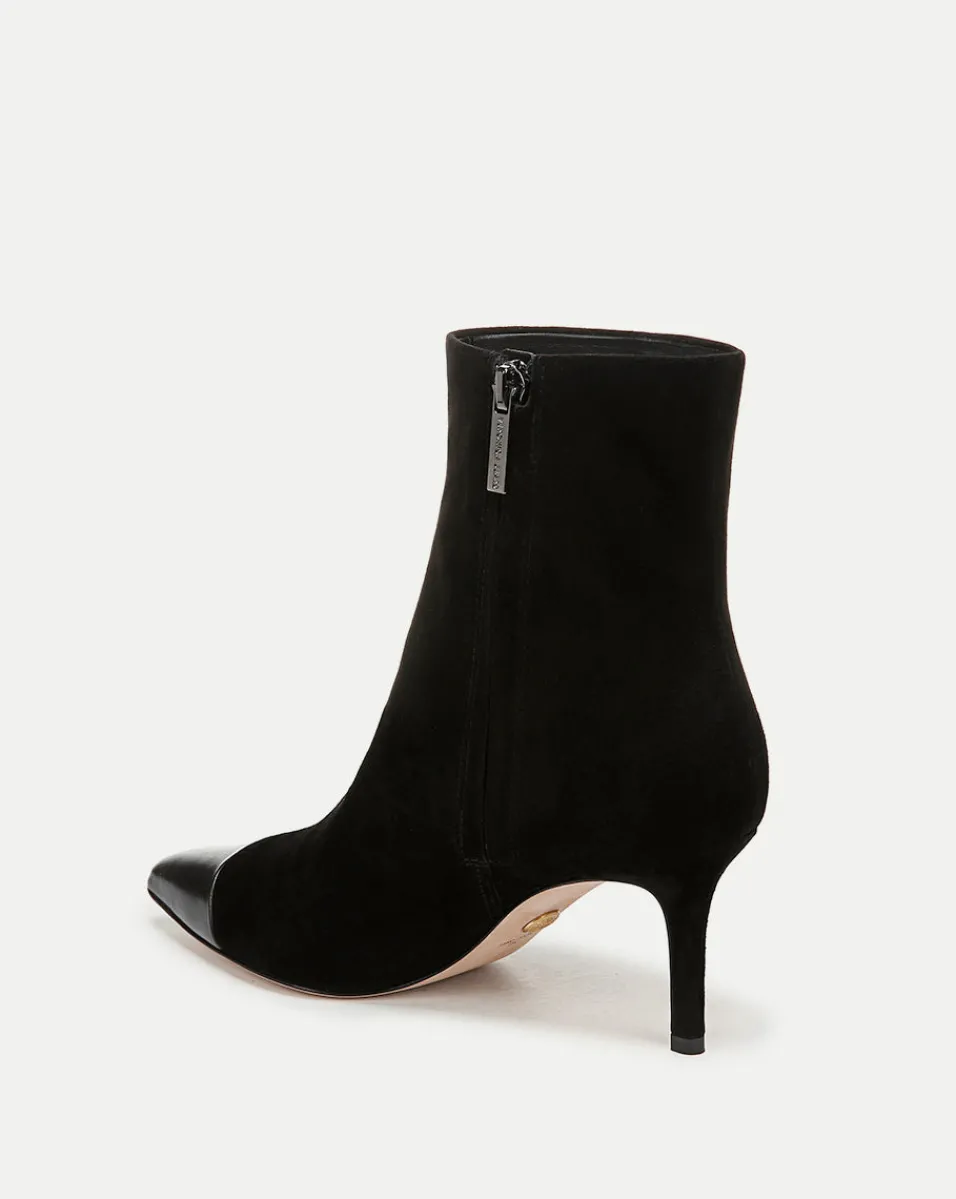 Lisa Cap-Toe Heeled Ankle Boot in>Veronica Beard New