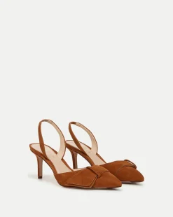 Lisbeth Suede Slingback Pump in>Veronica Beard Sale