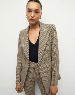 Livvy Dickey Jacket | Houndstooth Blazer><noscript><img width=