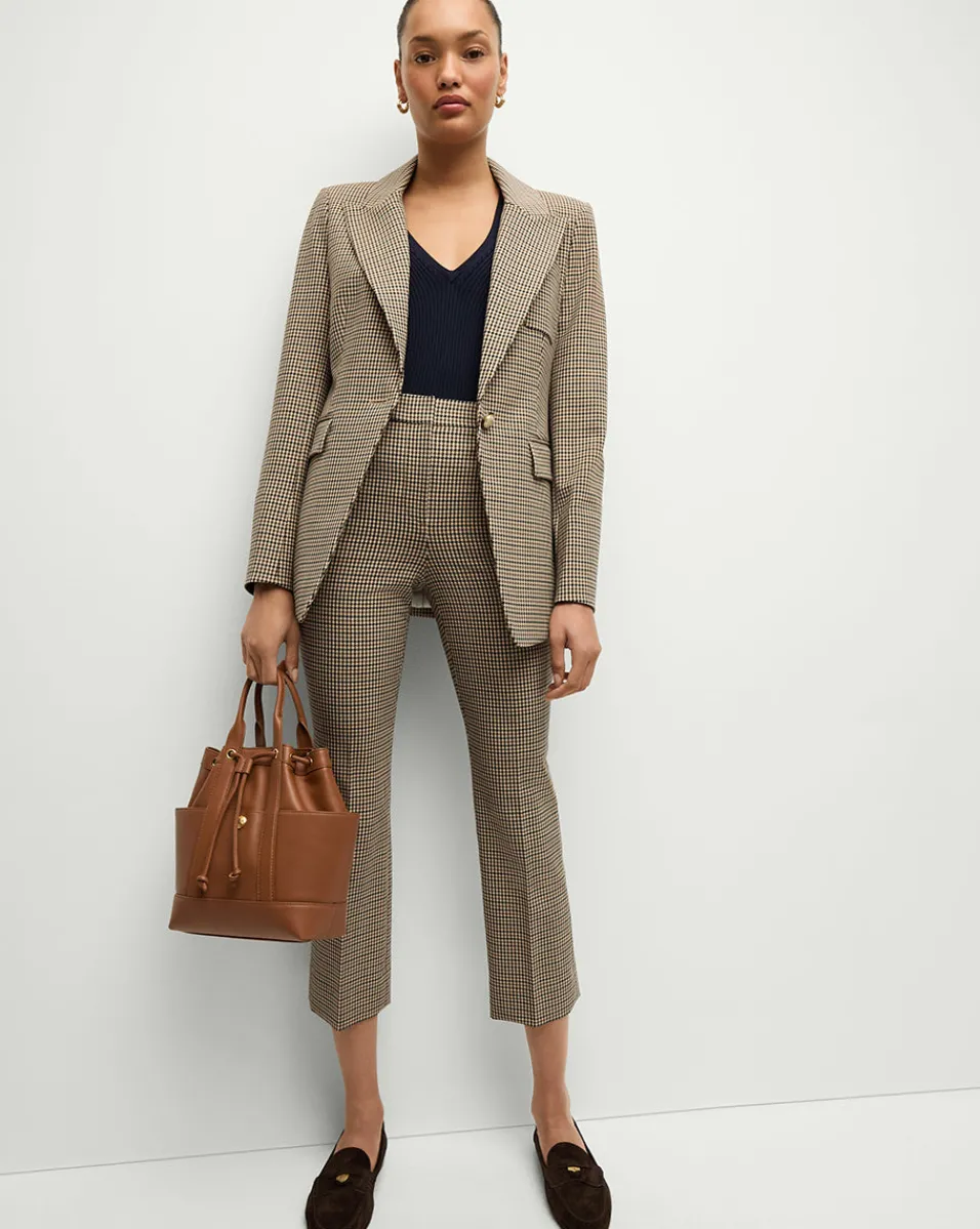 Livvy Dickey Jacket | Houndstooth Blazer>Veronica Beard Hot