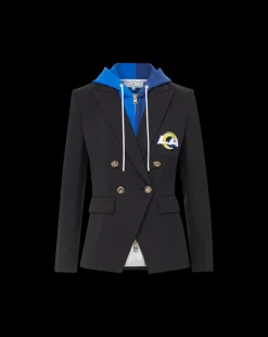 Los Angeles Rams Dickey Jacket in Black/Gold><noscript><img width=