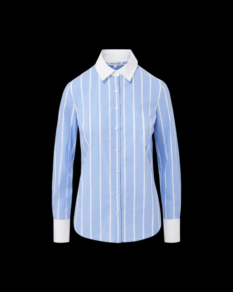 Marisol Poplin Shirt in>Veronica Beard Best