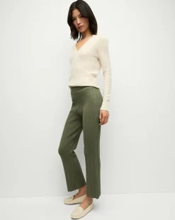 Massaro Knit Pant in Stone Army><noscript><img width=
