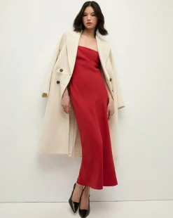 Mavis Maxi Slip Dress in Red><noscript><img width=