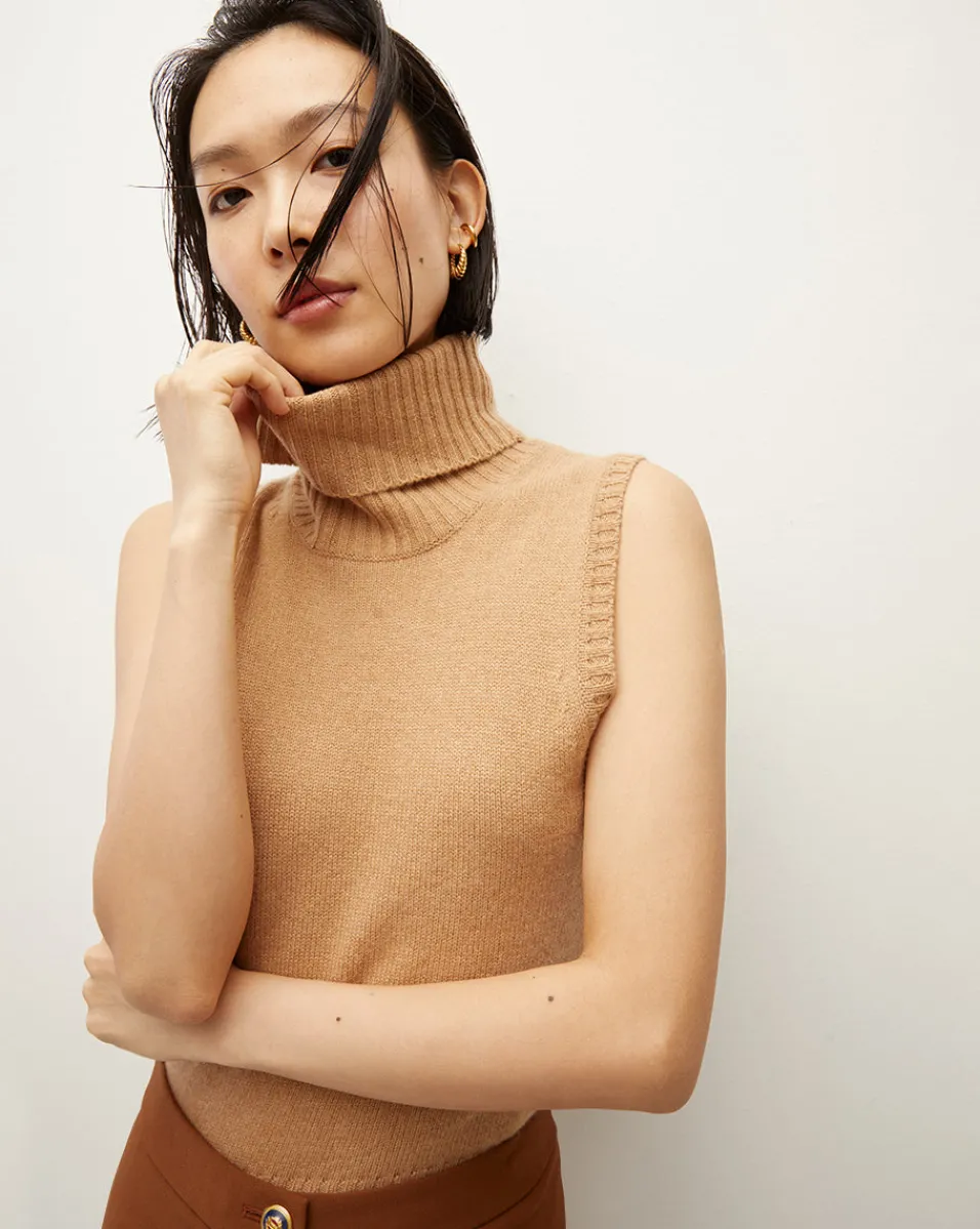 Mazzy Cashmere Turtleneck in>Veronica Beard Sale