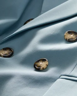 Miller Dickey Blazer Jacket in Light Blue><noscript><img width=