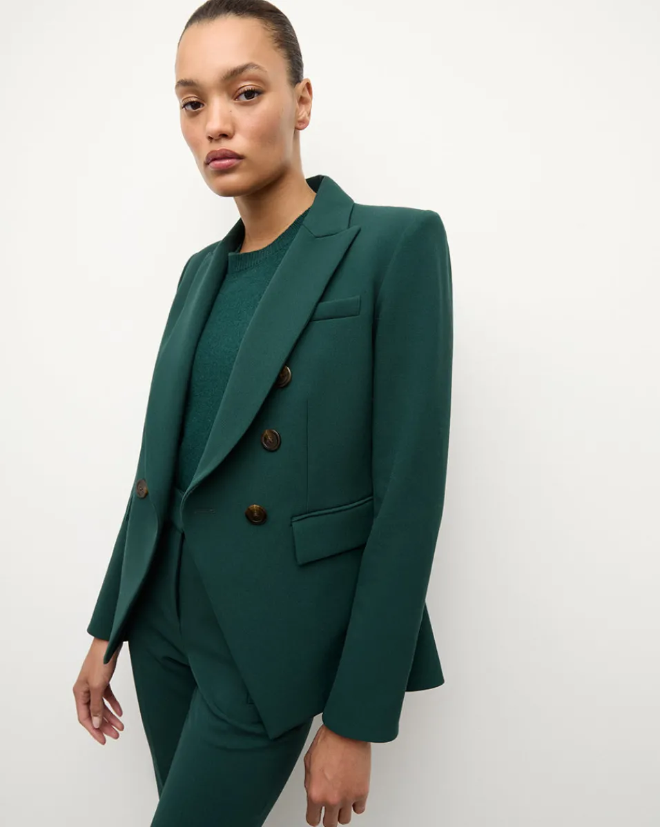 Miller Dickey Jacket in Dark Green>Veronica Beard